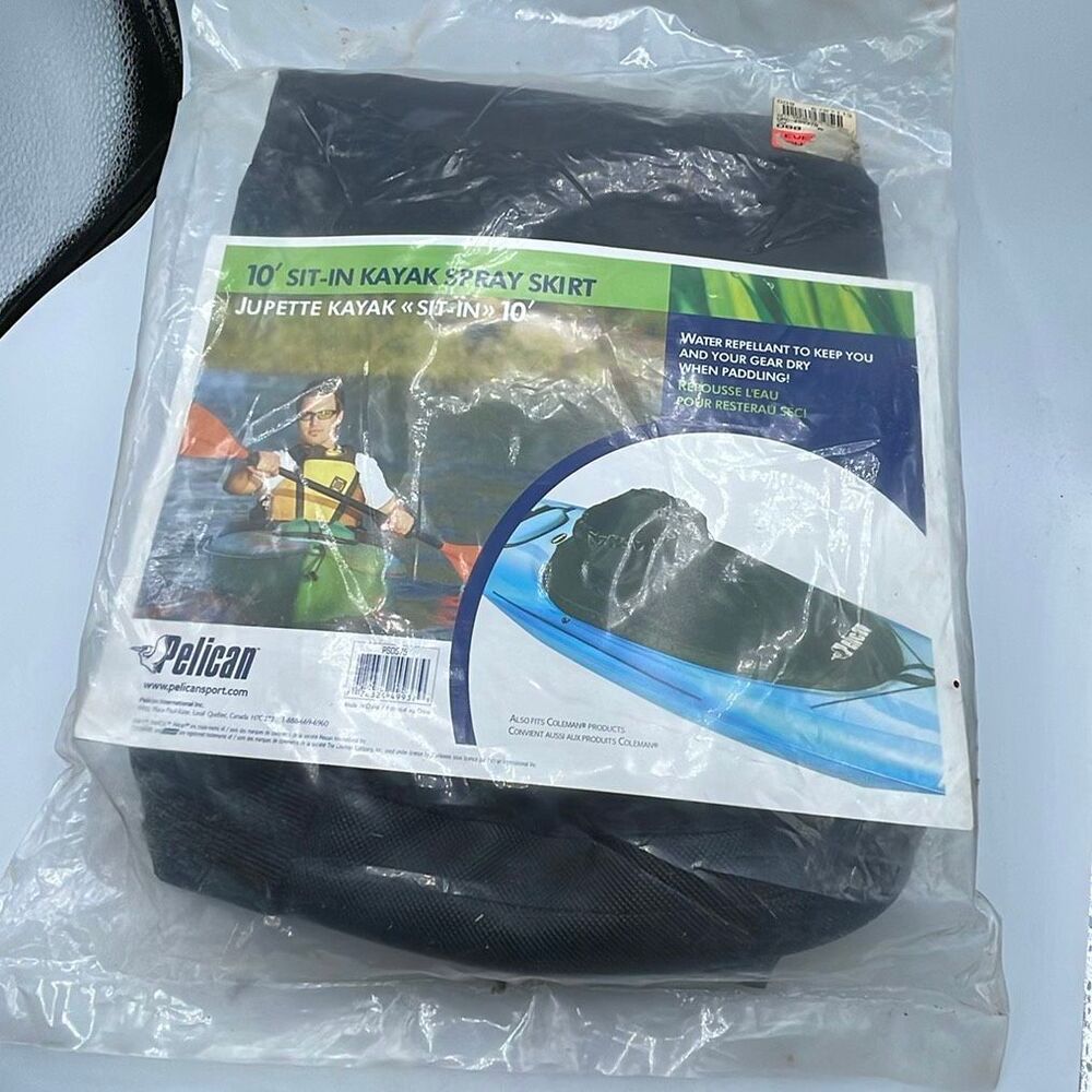 NWT Pelican 10’ sit-in Kayak spray skirt